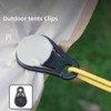 20PCS Tarp Grabbers Movable Tarp Clips Plastic Detachable Tarp Clips