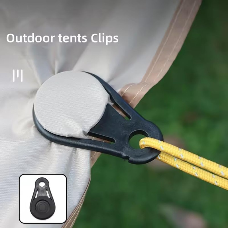 20PCS Tarp Grabbers Movable Tarp Clips Plastic Detachable Tarp Clips