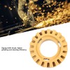 QANYEGN Rubber Wheel Eraser, Zigzag Toothed Design Serrated Glue Decal
