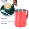 480ML Coffee Frothing Cup 304 Stainless Steel Milk Frother Jug