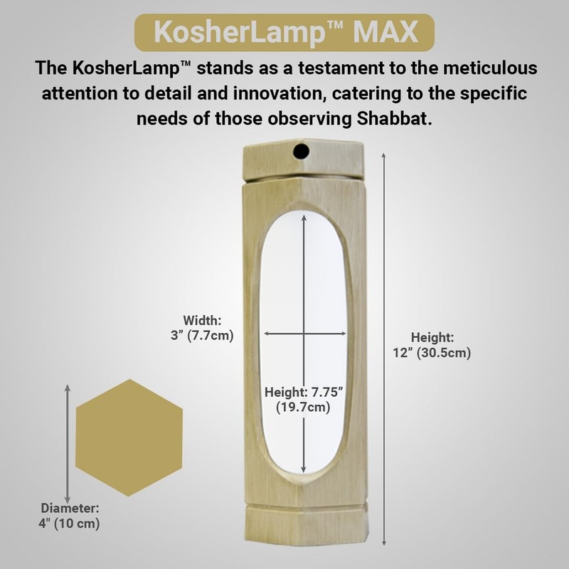 Kosher Innovations™ KosherLamp® MAX