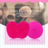 Vtrem Makeup Brush Cleaner Mat 2 Packs Portable Silicone Cosmetic