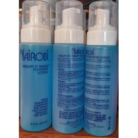 Nairobi Pack of 3 Nairobi Wrapp-It Shine Foaming Lotion, 8 Ounce