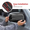 SQQP Side Mirror Covers Shell Trim Decoration Fit for 2020-2025