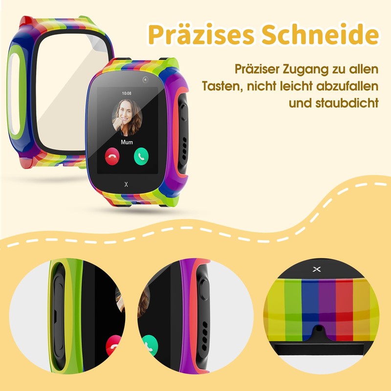 Tuocal Pack of 3 Case Compatible with Xplora X5 Play