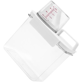 Kesntto 1100ML Dispensador de Detergente para Ropa, Dispensador Hermético de Detergente para con Taza Medidora, Dispensador de Jabón para Lavandería, Dispensador de Detergente Líquido