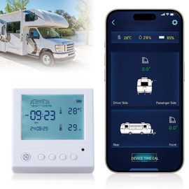 HRepair Wireless RV Leveling System, Camper Leveling System, Travel Trailer Leveling System, Compatible with LevelMate PRO Leveling System, w/APP