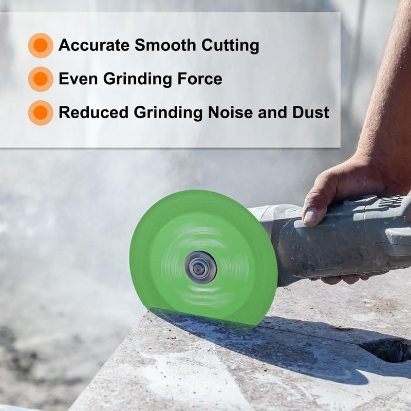 sourcing map 6 Pack Glass Cutting Disc 4.5 Inch for