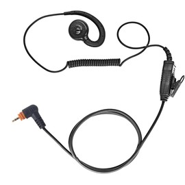 WODASEN 2.5MM 1-Pin C-Swivel Earpiece G-Shaped Walkie Talkie Headset with Mic for SL300 SL300e TLK100 TLK110 SL3500e SL7550e SL8550 SL1600 SL2600 SL500 SL4000 Radio (G-Shape-1)