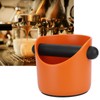 Mini Coffee Grounds Container NonSlip Straight Port Household Grind Bucket