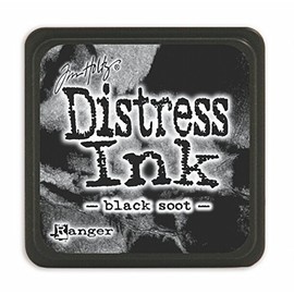 Ranger DMINI-39860 Tim Holtz Distress Ink Pads, Mini, Black Soot