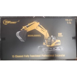 Top Race TR211 Remote Control Excavator Construction Tractor 1:14 Scale NEW