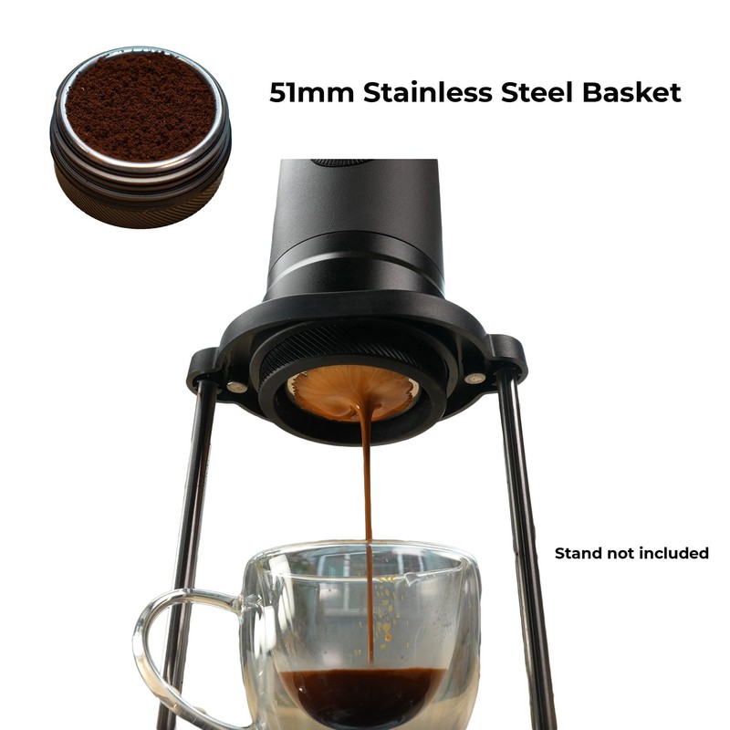 MiiCoffee Eon Portable Espresso Machine, Travel Coffee Maker with Self-Heating