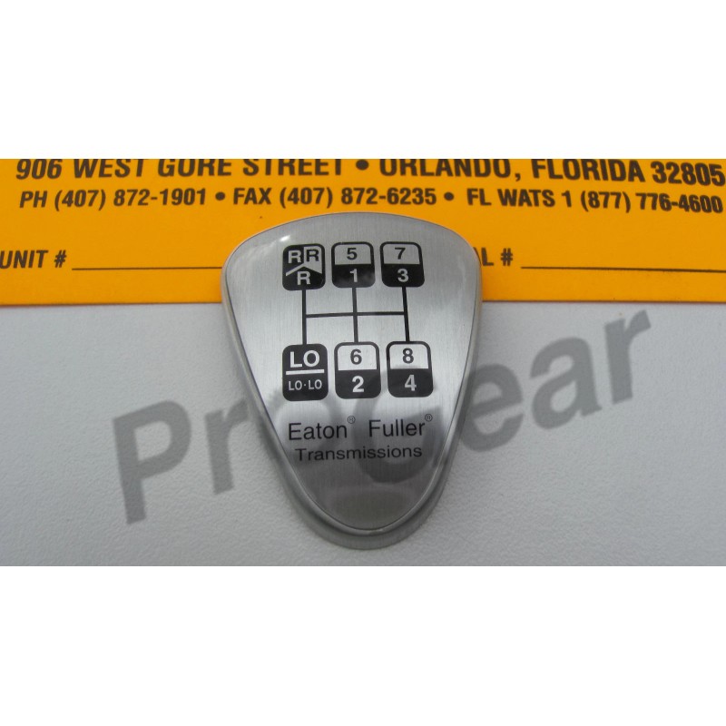 Fuller Eaton Fuller Genuine 8 speed LL Transmission Shift Medallion