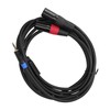 3.5mm Stereo Male to Dual 2 XLR Male Plug Connector