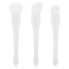 3 Stück Maskenpinsel Kosmetikpinsel Hautpflege Schlamm Maske Applikator Maskenpinsel Gesicht Silikon Masken Pinsel für Hautpflege Reinigungsmaske Gesichtsmasken