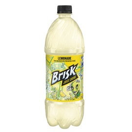 Brisk Lemonade Juice Drink, 33.8 fl oz, 6 bottles