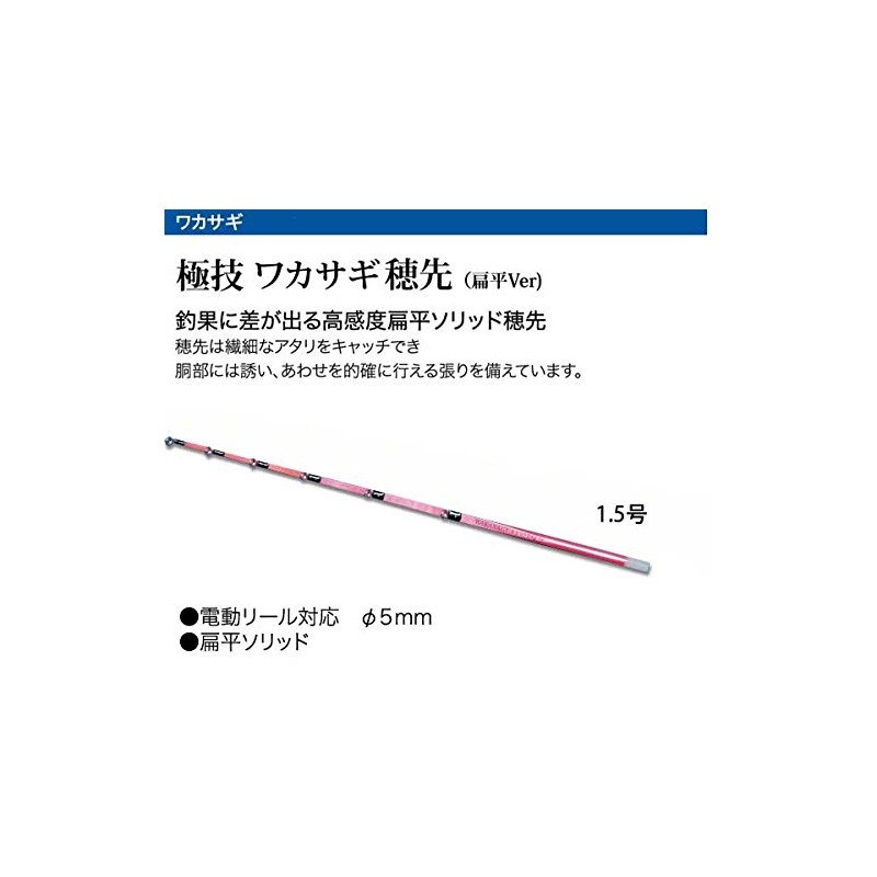 わかさぎセット 極技ワカサギ替え穂先 30cm HAPYSON 電動リールYH-201 電動セット