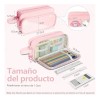Estuche De Lapicera Gran Capacidad Pencil Case Organizadora