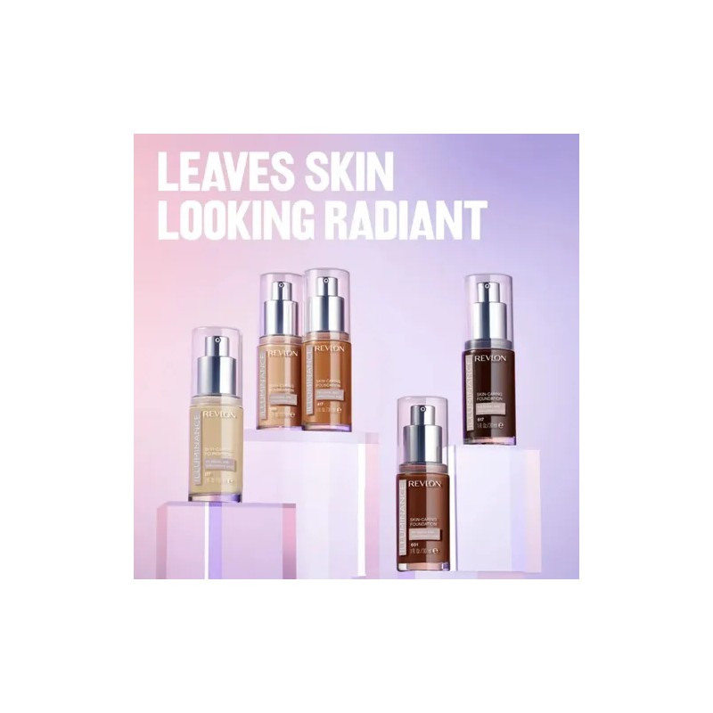 Revlon Illuminance Skin-caring Foundation 5% Acid Hialuronic Medium Sand 305