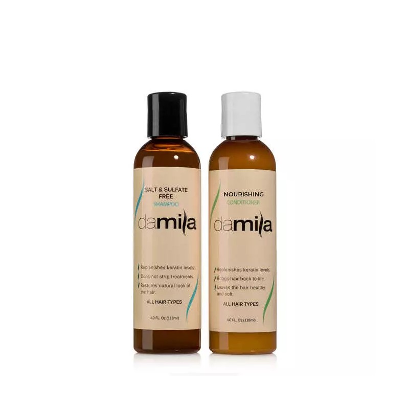 Damila Salt & Sulfate Free Shampoo & Nourishing Conditioner Set