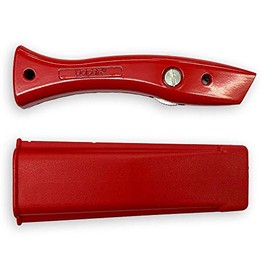 Janser HI-VIZ Racing Red Dolphin Trimming Handle with Holster