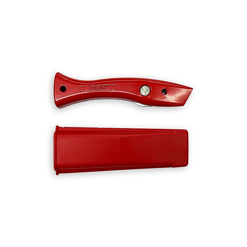 Janser HI-VIZ Racing Red Dolphin Trimming Handle with Holster