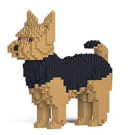 JEKCA Yorkshire Terrier 01S | Dog Plastic Building Blocks | Age 14+