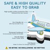 20 Pcs Cartoon Airplane Refrigerator Magnets, Thickened Cardstock Soft Magnet