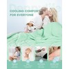dennylife Cooling Comforter Twin Size, Double-Sided Cool Touch Cooling Blanket