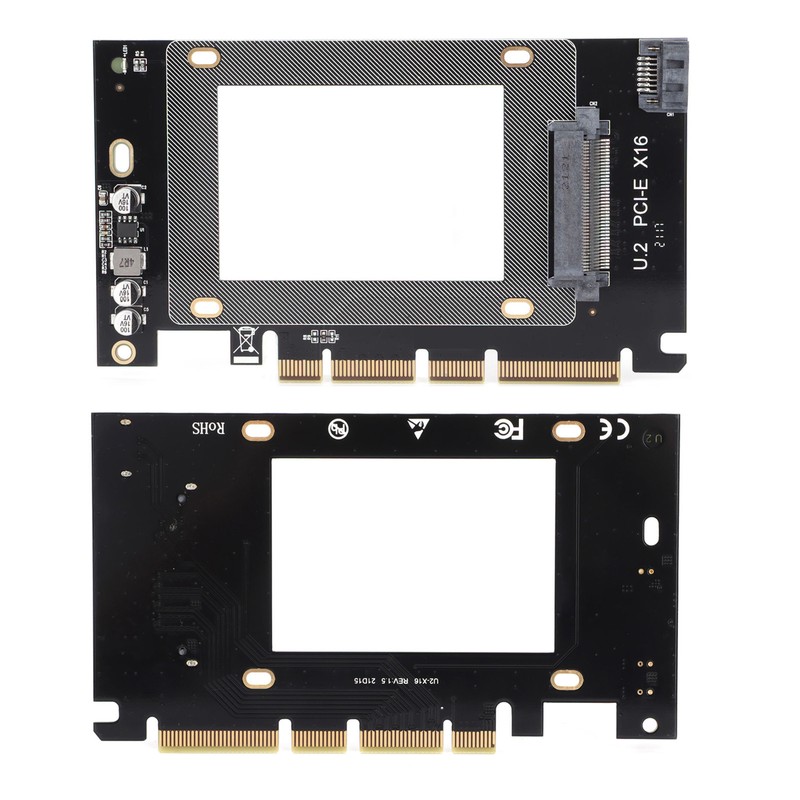 JEYI Adapter Card PCIE X16 to U.2 SFF8639 to SSD