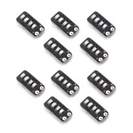 Teyleten Robot 3.7V-4.2V Mini metering Module 1 Series Ternary Lithium Battery Power Display led Light 10pcs