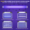 Qualirey 12 Pack Bug Zapper Replacement Light Bulbs 10W for
