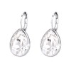 XUPING Crystal Drop Earrings for Women Earrings Silver Hoop Earrings