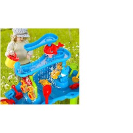 Bennol Rain Showers Splash Pond Water Table Kids Play Activity Toy Swim Toddler Babies
