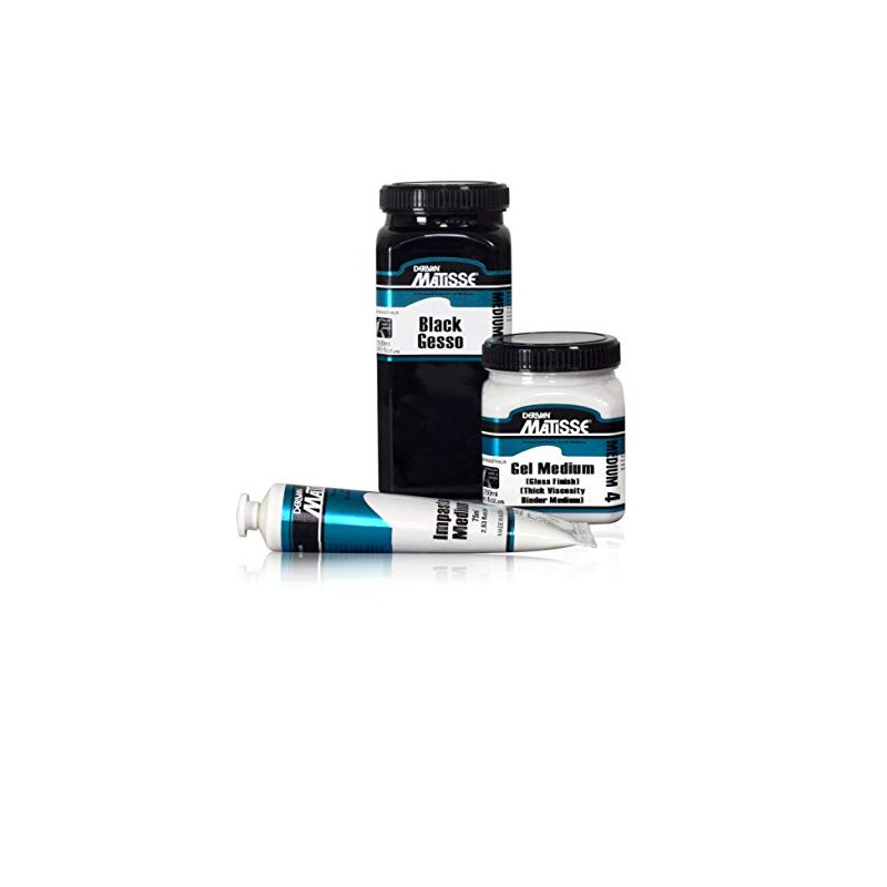Derivan Matisse MM10 Professional Artists Acrylic Gesso Medium 500 ml