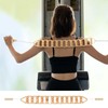 Rope Back Massager, Wooden Massage Roller for Maderoterapia Massage Ball