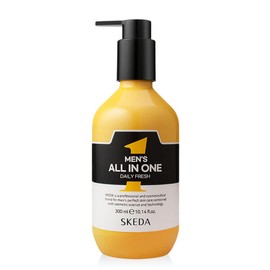 Skeda Men's All-in-One Daily Fresh 300ml Skin Lotion Essence Men's Whitening Wrinkle Improvement Functional Cosmetics / 스케다 남자 올인원 데일리 프레시 300ml 스킨 로션 에센스 남성 미백 주름개선 기능성 화장품