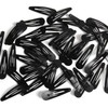Stadux 40 Pcs Metal Snap Hair Clips Black 2 Inch