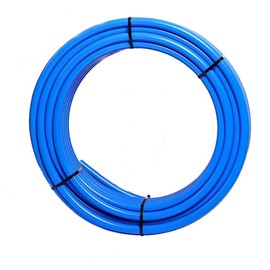 GUOFIS 3/4 Inch PEX-B Pipe/Tubing,1 Blue Roll x 100 Feet Length PEX Tubing Pipes, for Potable Hot/Cold Water Plumbingand Heating Application, Non-Oxygen Barrier Piping