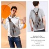 Canvas Sling Bag - Small Crossbody Backpack Shoulder Casual Daypack