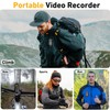 Mini Action Camera with Magnetic Base, Anti Shake 1080P Video