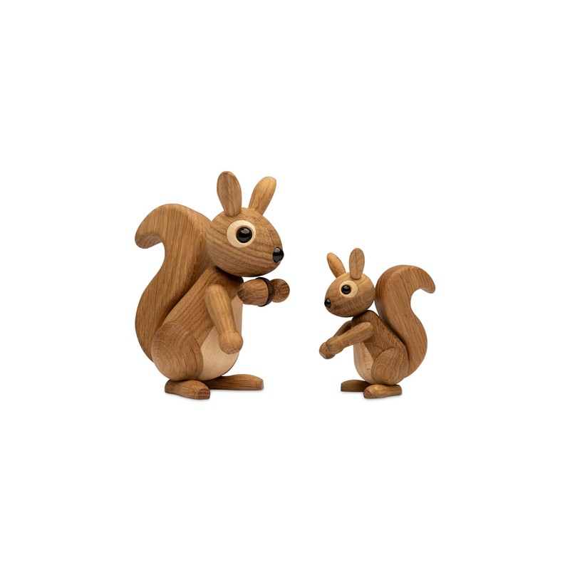 Spring Copenhagen Handmade Wooden Squirrel Toy - Hazel: A Timeless