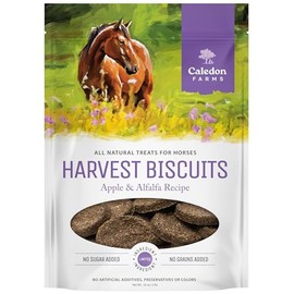 Caledon Farms Harvest Biscuits - Apple & Alfalfa Recipe 32 oz, Horse Treats