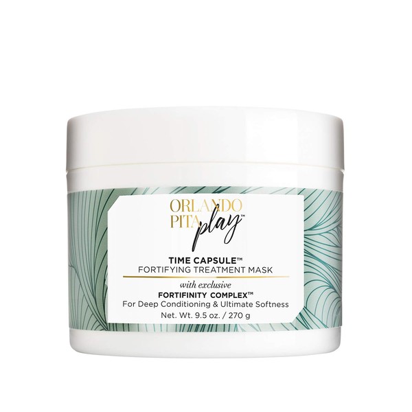 ORLANDO PITA PLAY Time Capsule Fortifying Treatment Mask, Exclusive Fortifinity Complex, For Deep Conditioning & Ultimate Softness, Replenishes Moisture & Shine, 9.5 Oz