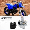 Hoypeyfiy PW50 Carburetor Air Filter and Throttle Choke Cable Kit