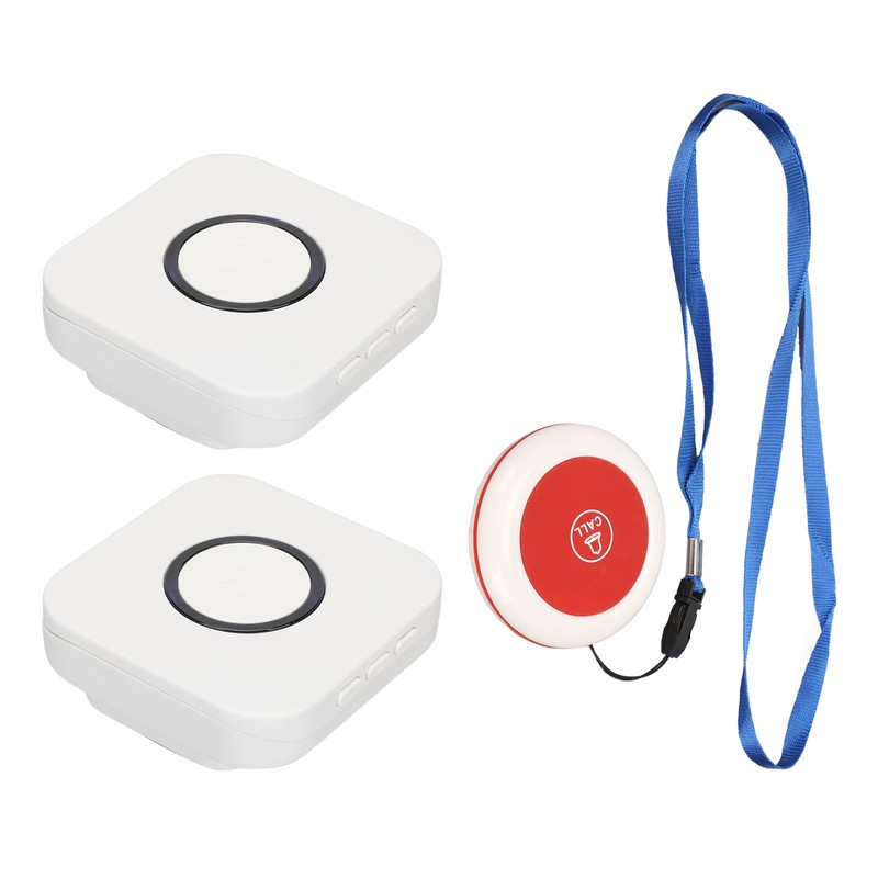 Wireless Caregiver Pager 2 for 1 Adjustable Volume Long Distance
