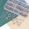 Rustark 105Pcs M6 M8 M10 M12 M14 304 Stainless Steel