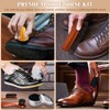 17Pcs Leather Shoe Polish Set Travel Boots Shine Care Kit