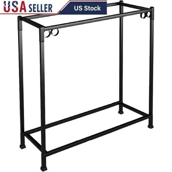 TitanEze Double Aquarium Stand Space Saving 2-Tier Durable Fish Tank